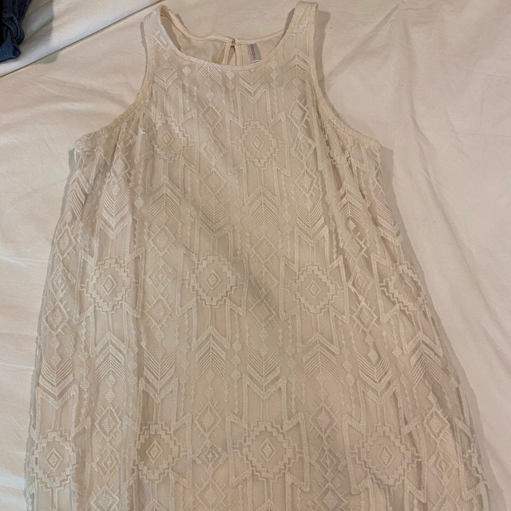 Cream target dress